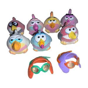 KooKoo Zoo Birds Series 1 Lot of 7  figures